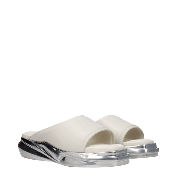Elegante Hausschuhe aus Grauem Leder