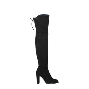 Schwarzes Leder Over The Knee