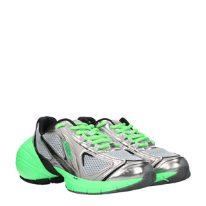 Graue Sportliche Turnschuhe aus Stoff