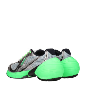 Graue Sportliche Turnschuhe aus Stoff