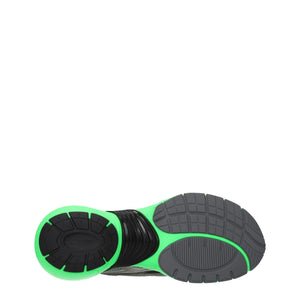 Graue Sportliche Turnschuhe aus Stoff