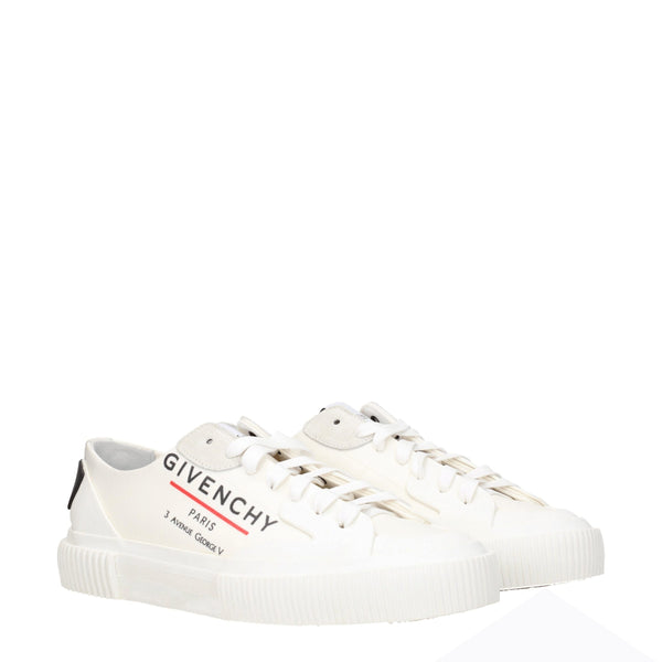 Beigefarbene Sneakers aus Stoff mit niedrigem Schaft