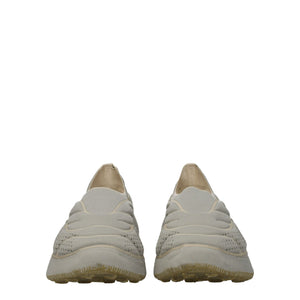 Graue Sportliche Turnschuhe aus Stoff