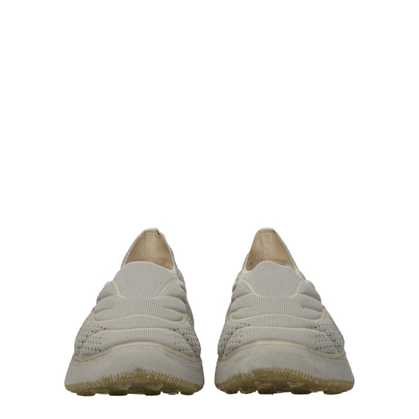Graue Sportliche Turnschuhe aus Stoff