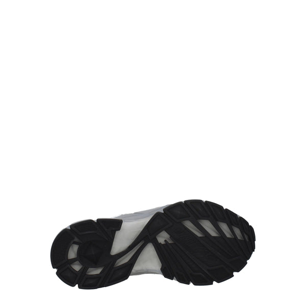 Graue Sportliche Turnschuhe aus Stoff