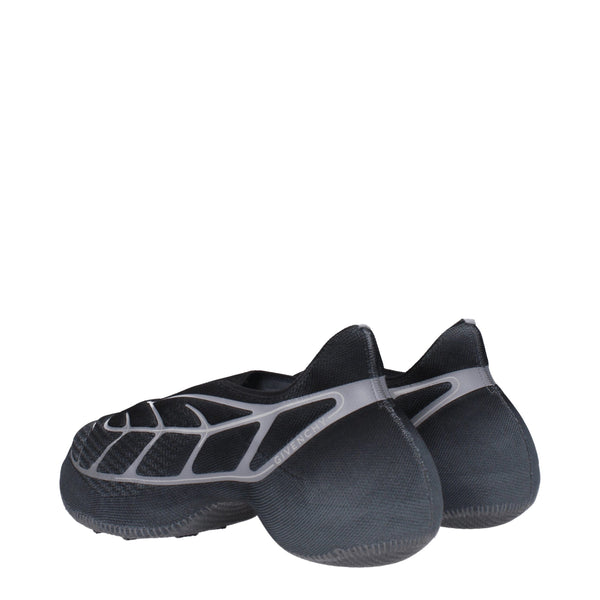 Graue Sportliche Turnschuhe aus Stoff