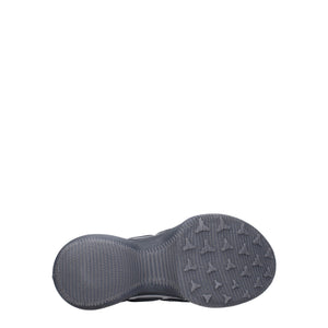 Graue Sportliche Turnschuhe aus Stoff