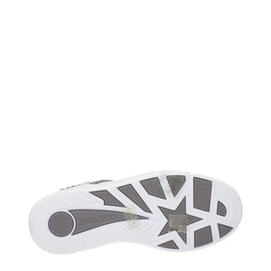 Chunky Sneakers aus weißem Leder