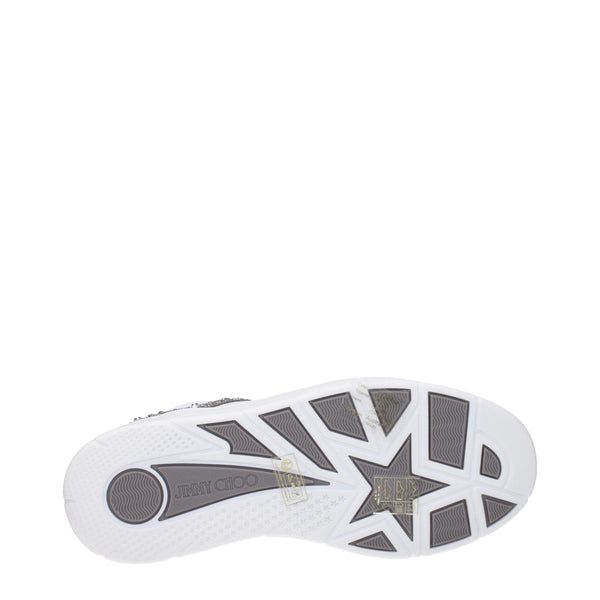 Chunky Sneakers aus weißem Leder