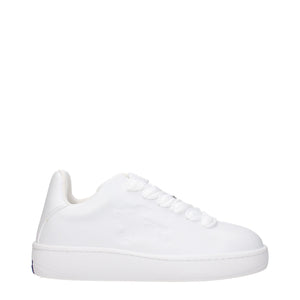Weiße Sneakers aus Leder mit niedrigem Schaft