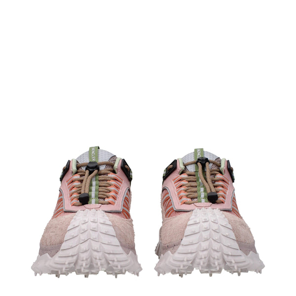 Rosa Leder Sportliche Turnschuhe
