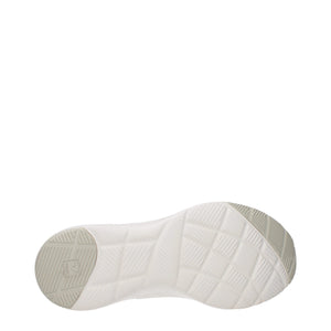 Weißer Stoff Sportliche Turnschuhe