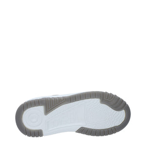Chunky Sneakers aus weißem Leder