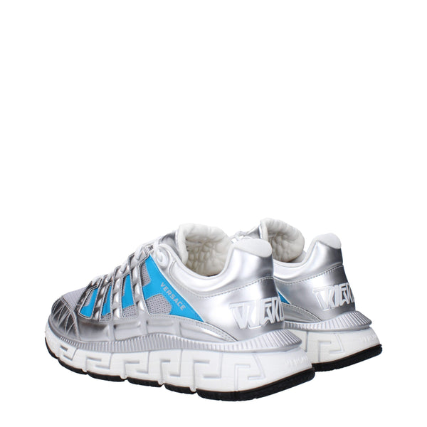 Graue Sportliche Turnschuhe aus Stoff
