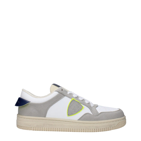 Weiße Leder-Sneakers