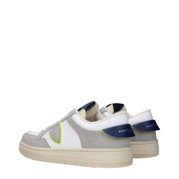 Weiße Leder-Sneakers