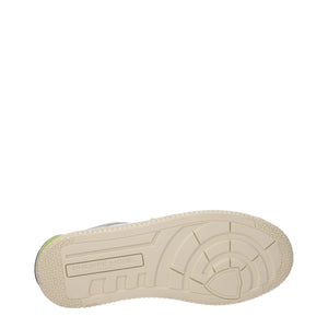Weiße Leder-Sneakers