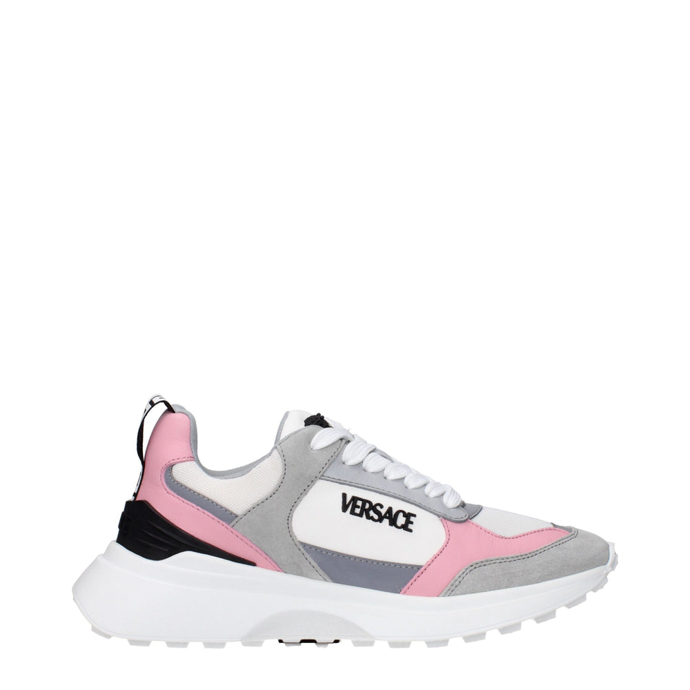 Weißer Stoff Turnschuhe