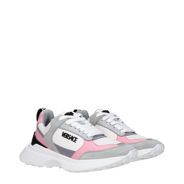 Weißer Stoff Turnschuhe