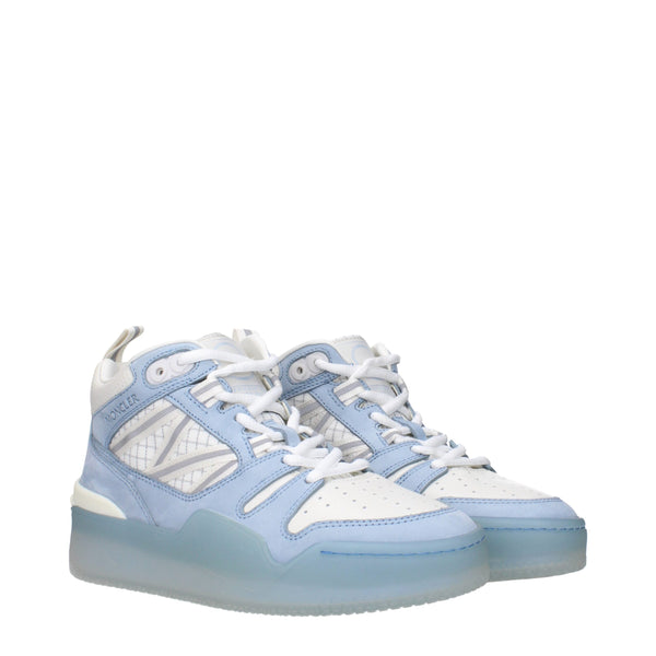 Hochwertige High-Top Sneaker aus weißem Leder