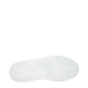 Weißes Leder Sportliche Turnschuhe