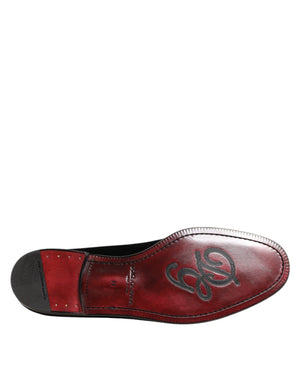Schwarzer Samt Slip On Loafers Männer Formelle Schuhe