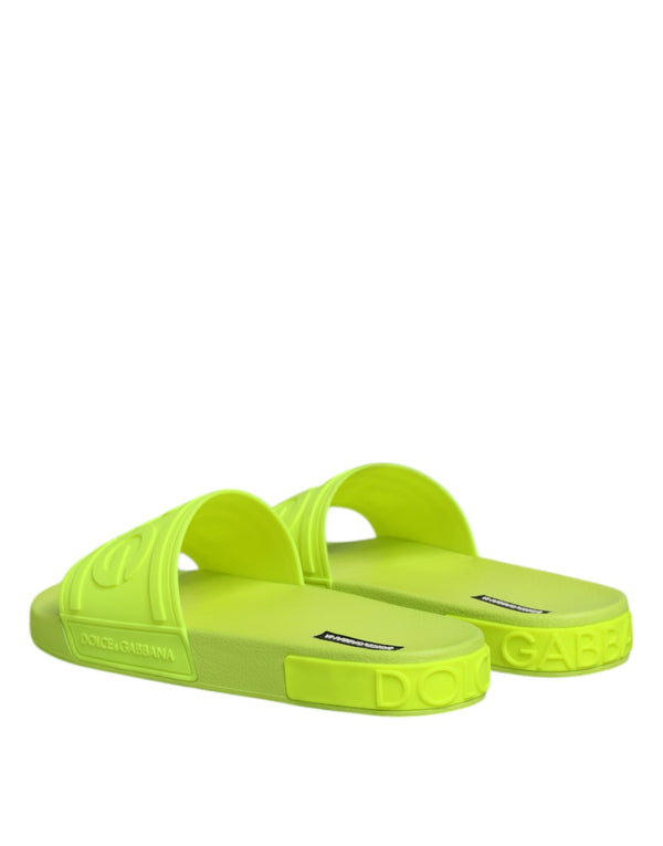 Gummirutschen Sandalen Strandbekleidung Schuhe grün