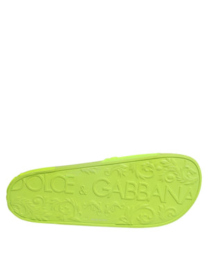 Gummirutschen Sandalen Strandbekleidung Schuhe grün