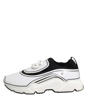 Weiß Schwarz Logo Plaque Daymaster Männer Turnschuhe Schuhe