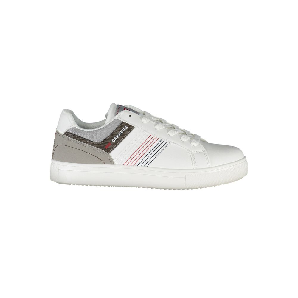 Sneaker aus weißem Polyester