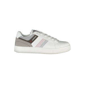 Sneaker aus weißem Polyester