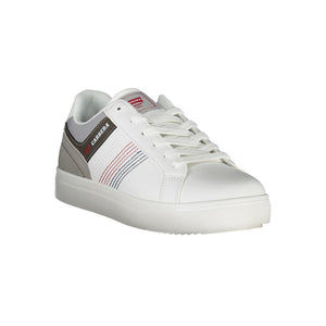 Sneaker aus weißem Polyester