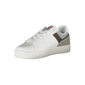 Sneaker aus weißem Polyester