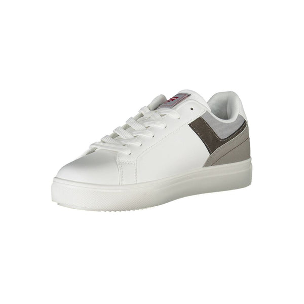 Sneaker aus weißem Polyester