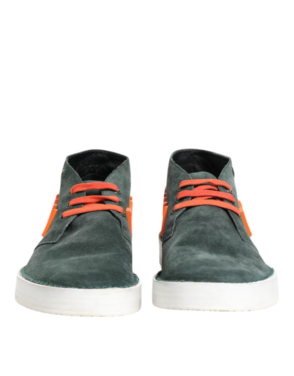 Grün Derby Logo Casual Männer Turnschuhe Schuhe