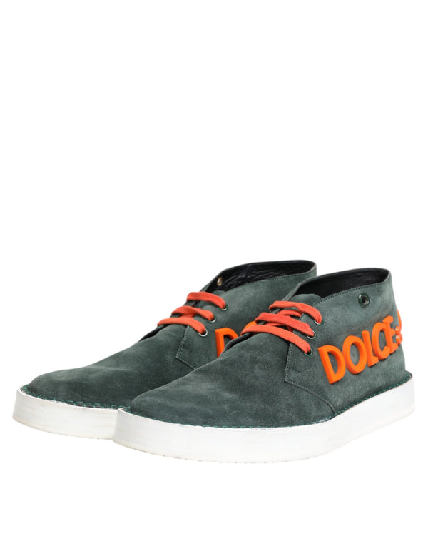 Grün Derby Logo Casual Männer Turnschuhe Schuhe