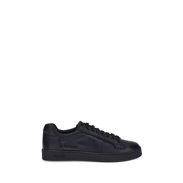 Schwarze Lamm-Sneaker Ovis Aries Aries mit niedrigem Schaft