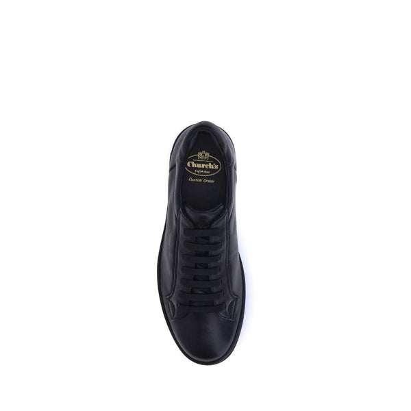 Schwarze Lamm-Sneaker Ovis Aries Aries mit niedrigem Schaft