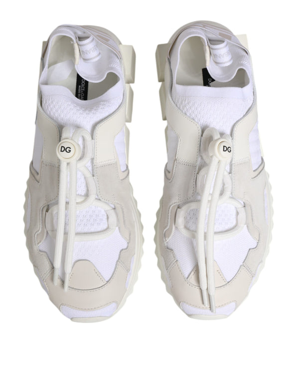 Weiß Sorrento Low Top Lace Up Turnschuhe Schuhe