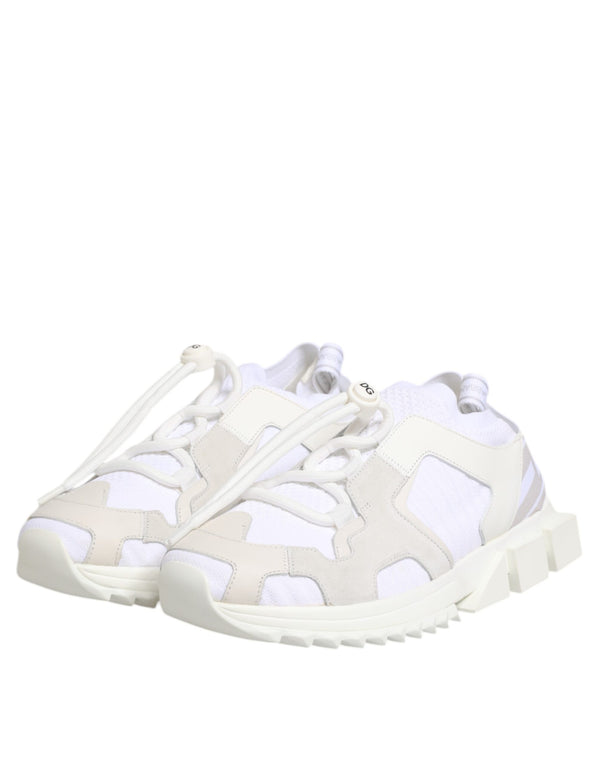 Weiß Sorrento Low Top Lace Up Turnschuhe Schuhe