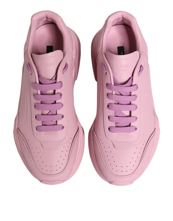 Rosa Leder Daymaster Low Top Sneakers Schuhe