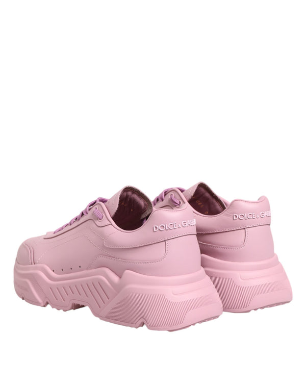 Rosa Leder Daymaster Low Top Sneakers Schuhe