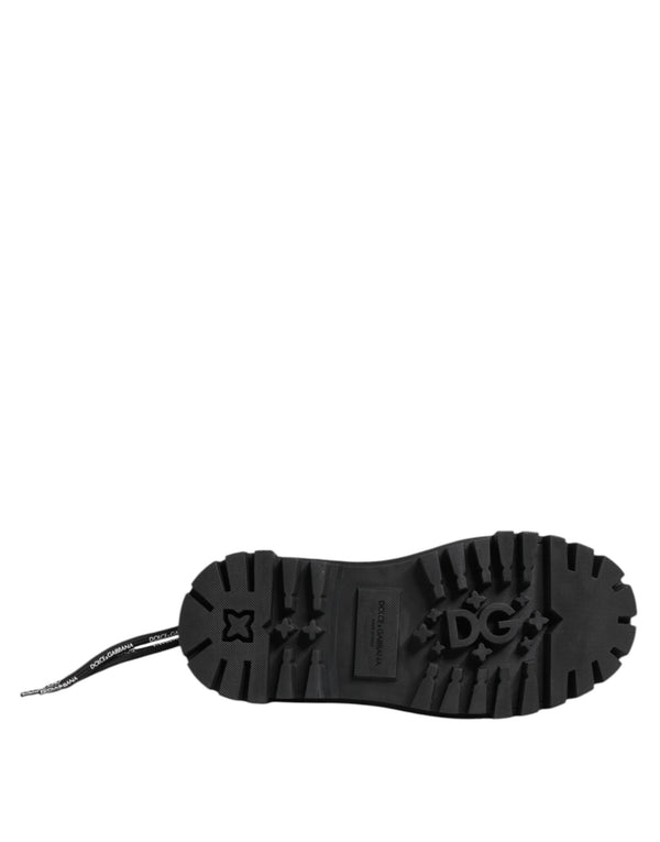 Schwarze Low Top Lace Up Trekking Sneakers Schuhe