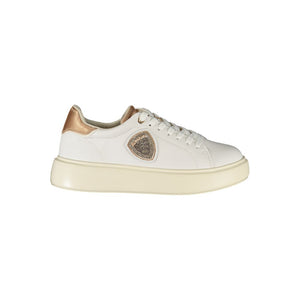 Weißes Leder Damen Sneaker