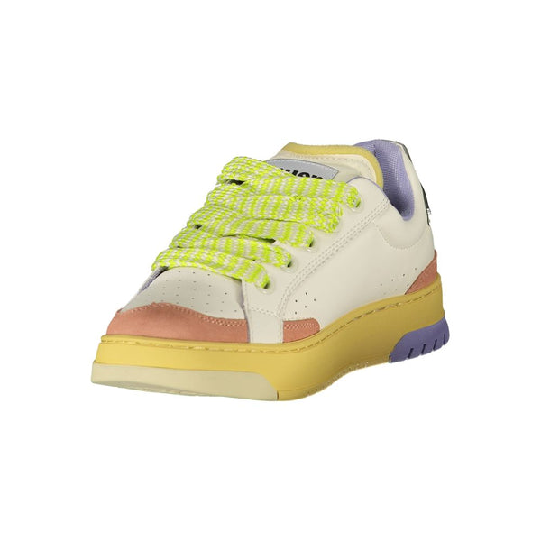 Weißes Leder Damen Sneaker
