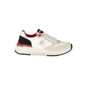 Weiß Polyester Männer Sneaker