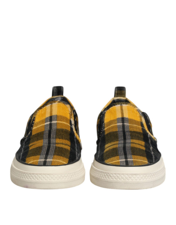 Multicolor Portofino Tartan Check Sneakers Schuhe