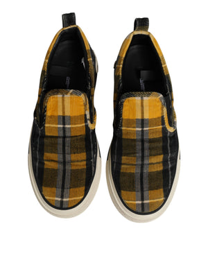 Multicolor Portofino Tartan Check Sneakers Schuhe
