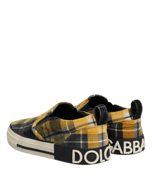 Multicolor Portofino Tartan Check Sneakers Schuhe