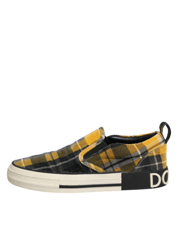 Multicolor Portofino Tartan Check Sneakers Schuhe